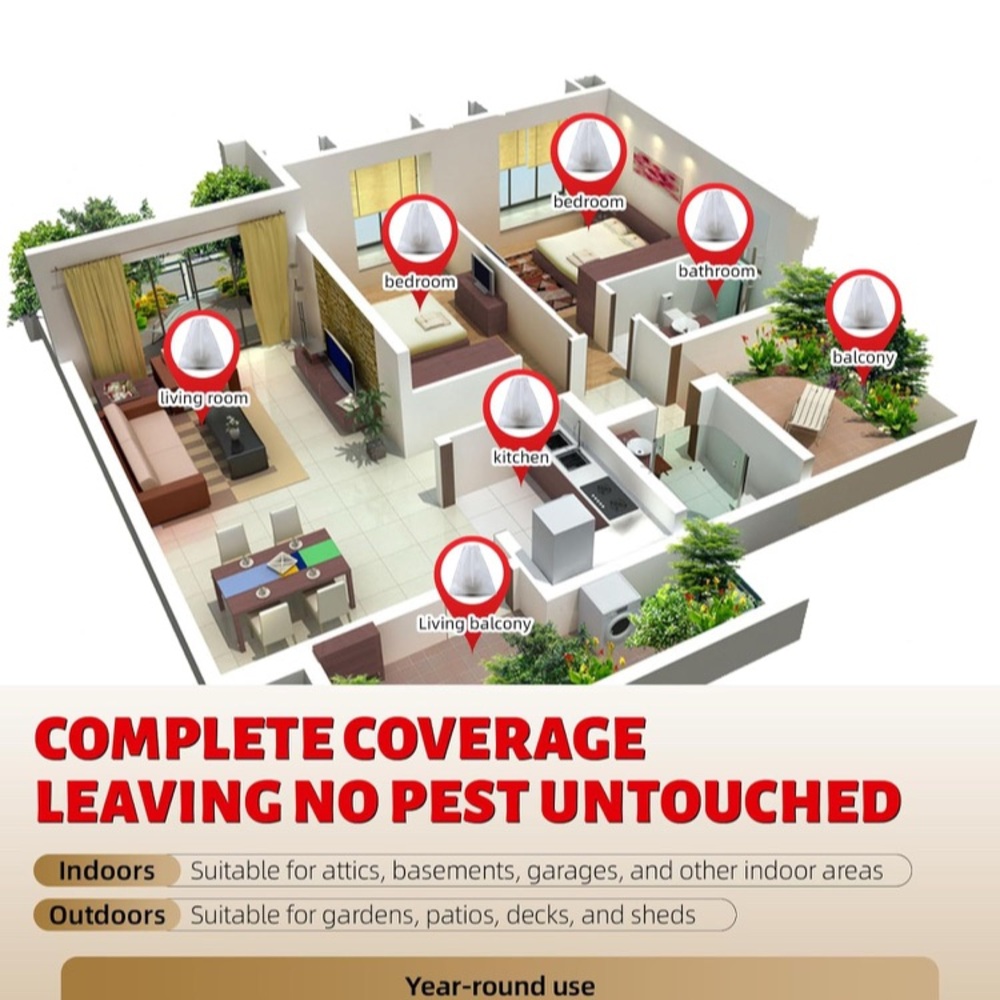 36 Balls Natural Plant-Based Mice Deterrent for Indoor and Outdoor Use - Picture 7 of 8